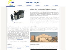 Tablet Screenshot of electroad.es